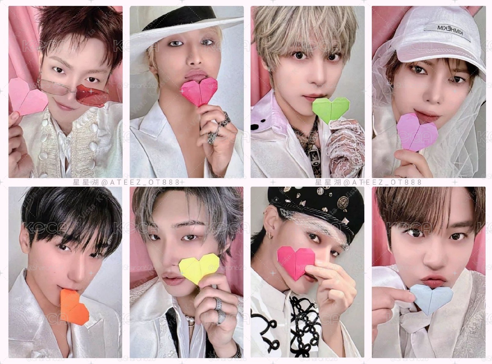 GH5 KQ Pink LP 特典卡 HEART PAPER ver.