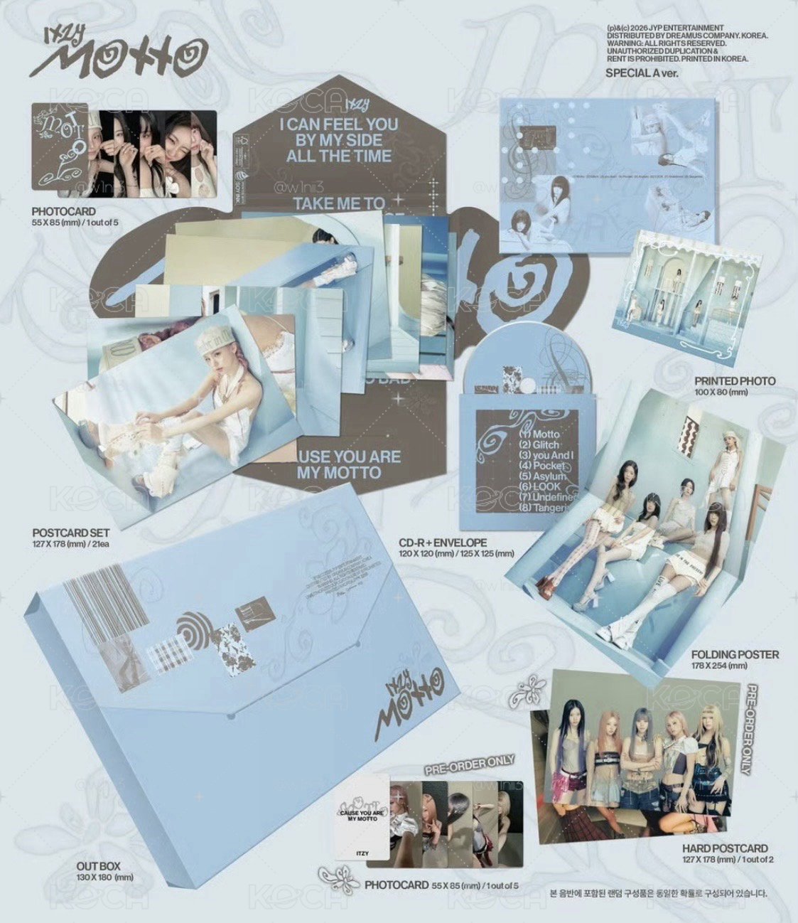 ITZY Motto 特別版已拆全專A ver.