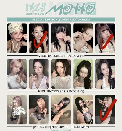 ITZY Motto 特別版已拆全專A ver.