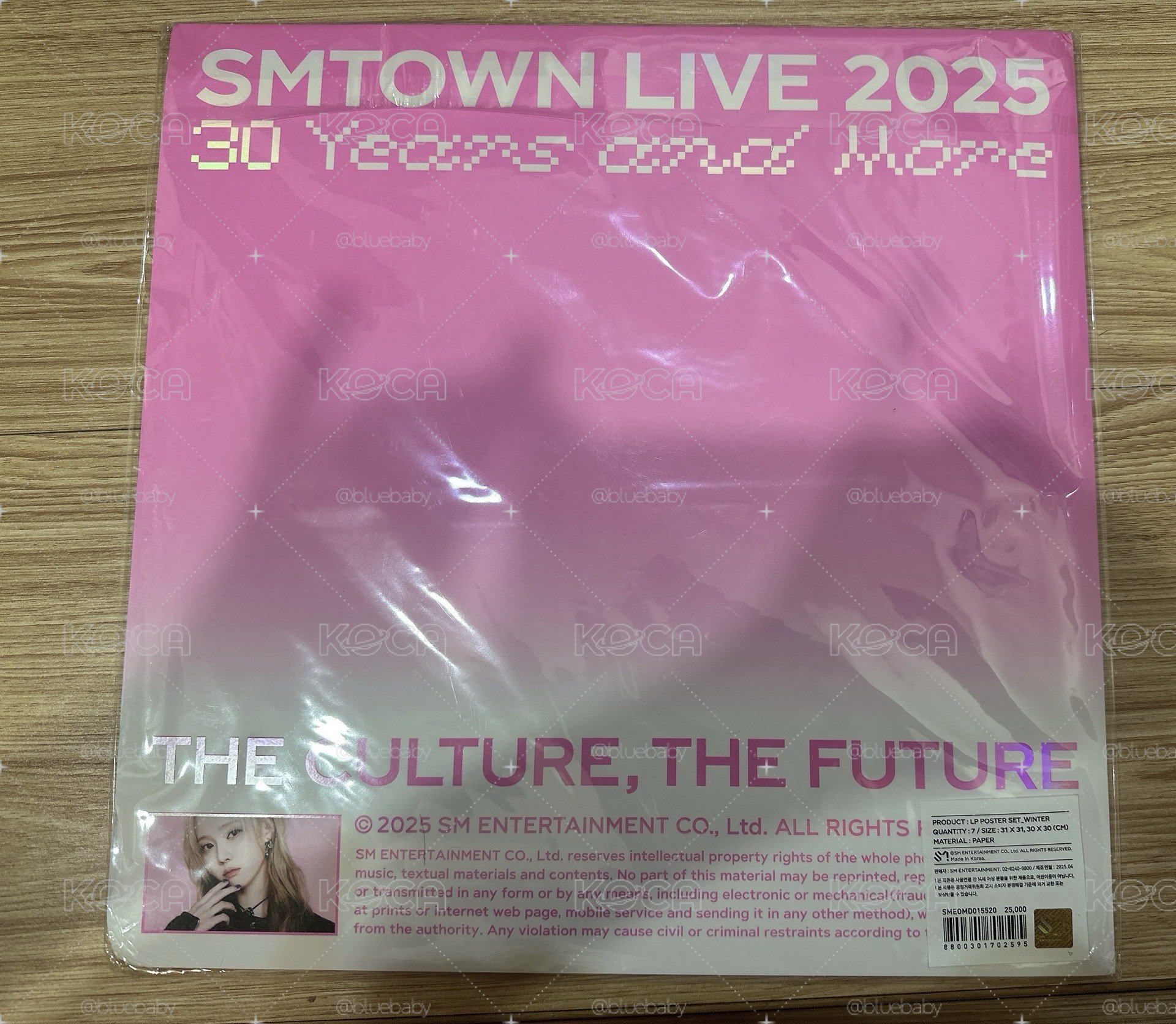 aespa winter sm30週年週邊 大卡 大海報 現貨全新未拆