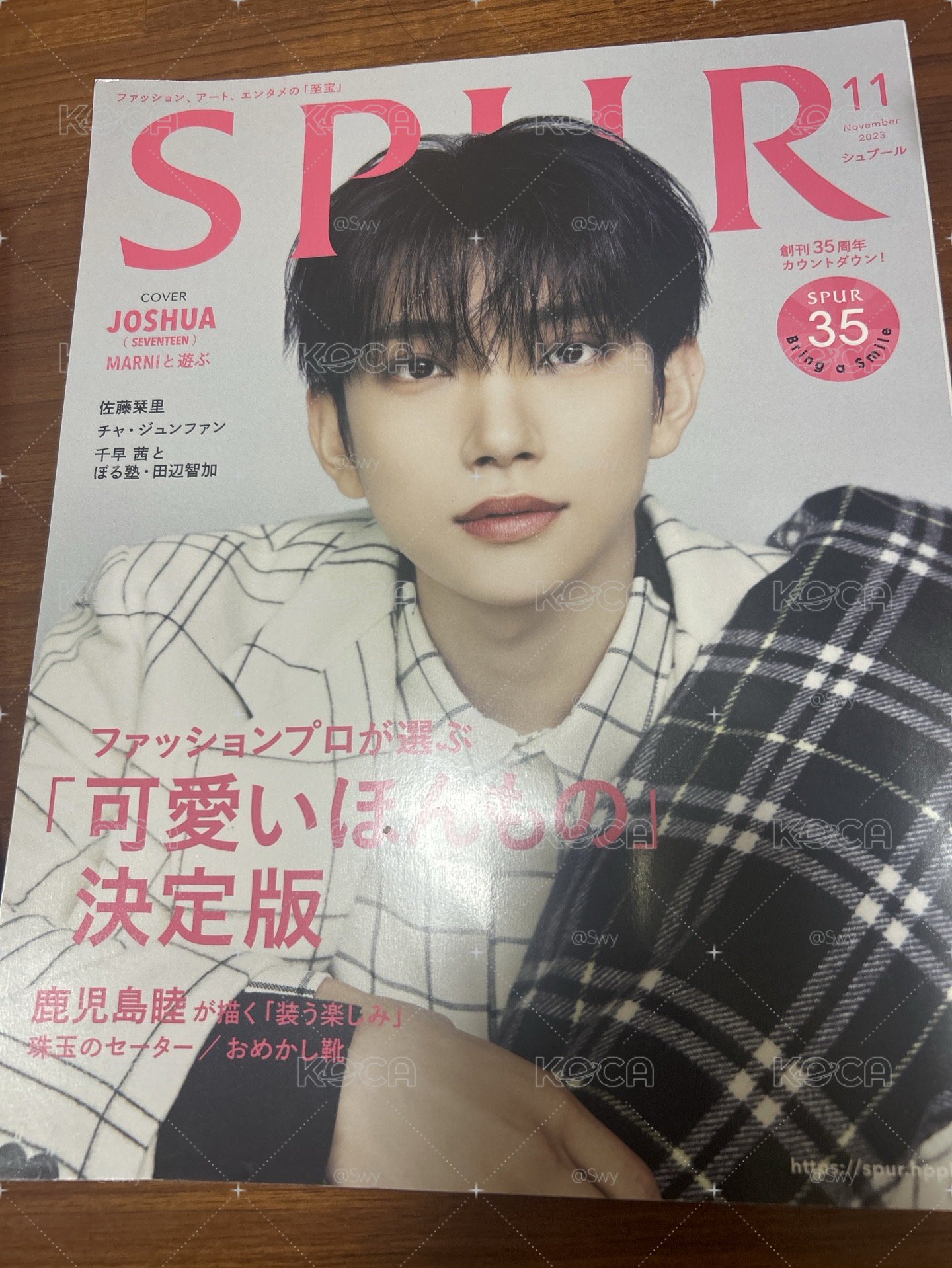知秀spur雜誌