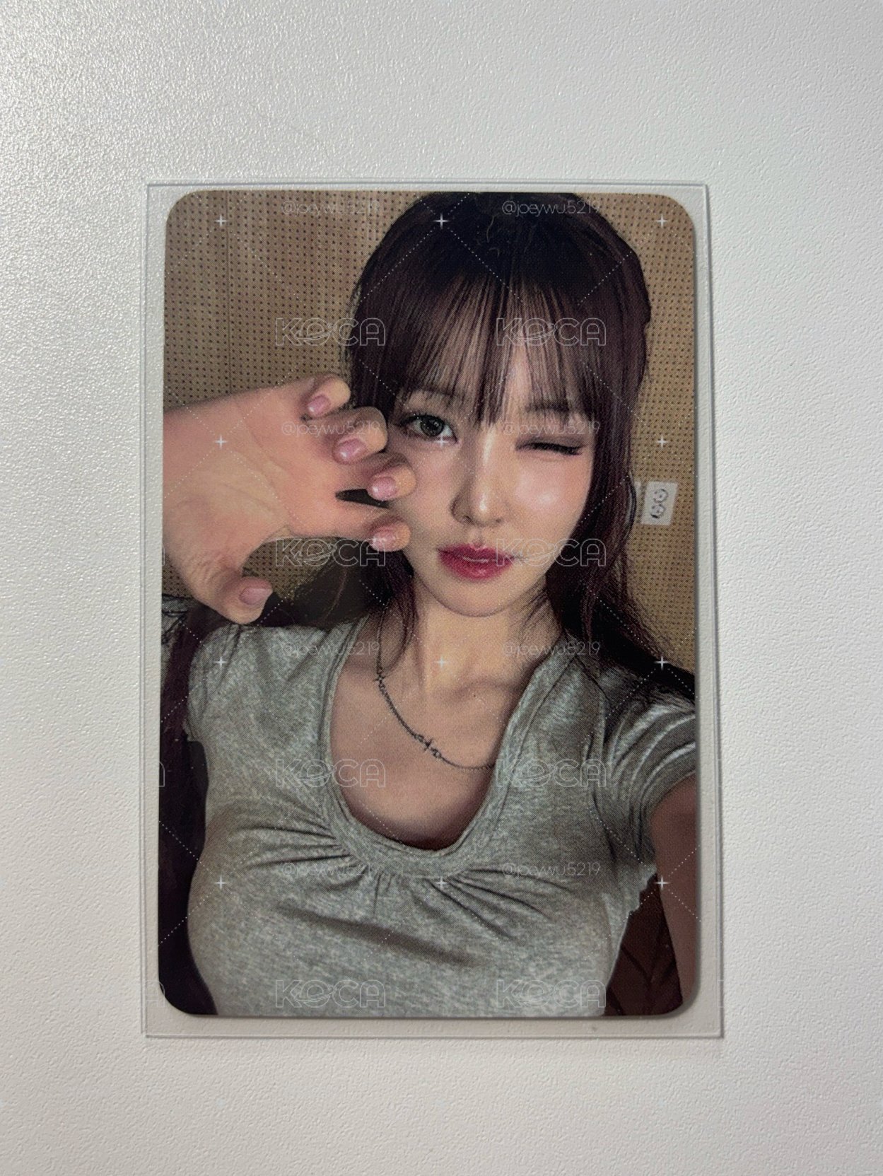 Yuju 初戀是詛咒jjmuze線上簽售卡含專