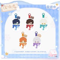 暖心雪抱 搪膠毛絨公仔