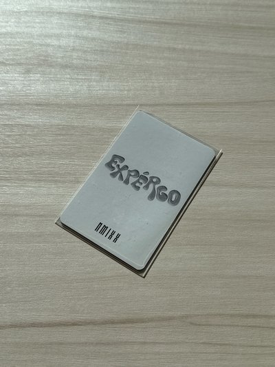 NMIXX EXPÉRGO K4特典卡 BAE