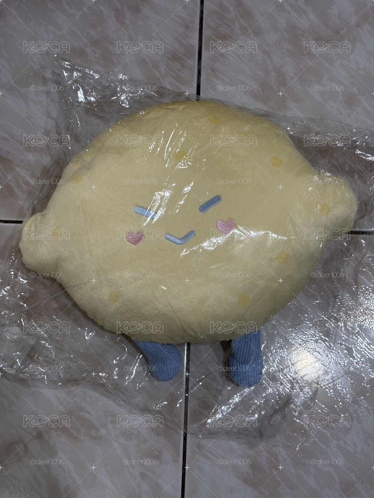 雲 藝聲 檸檬抱枕🍋 含小卡