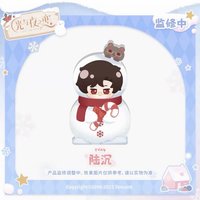暖心雪抱 壓克力飯友 滿贈 雪人粒
