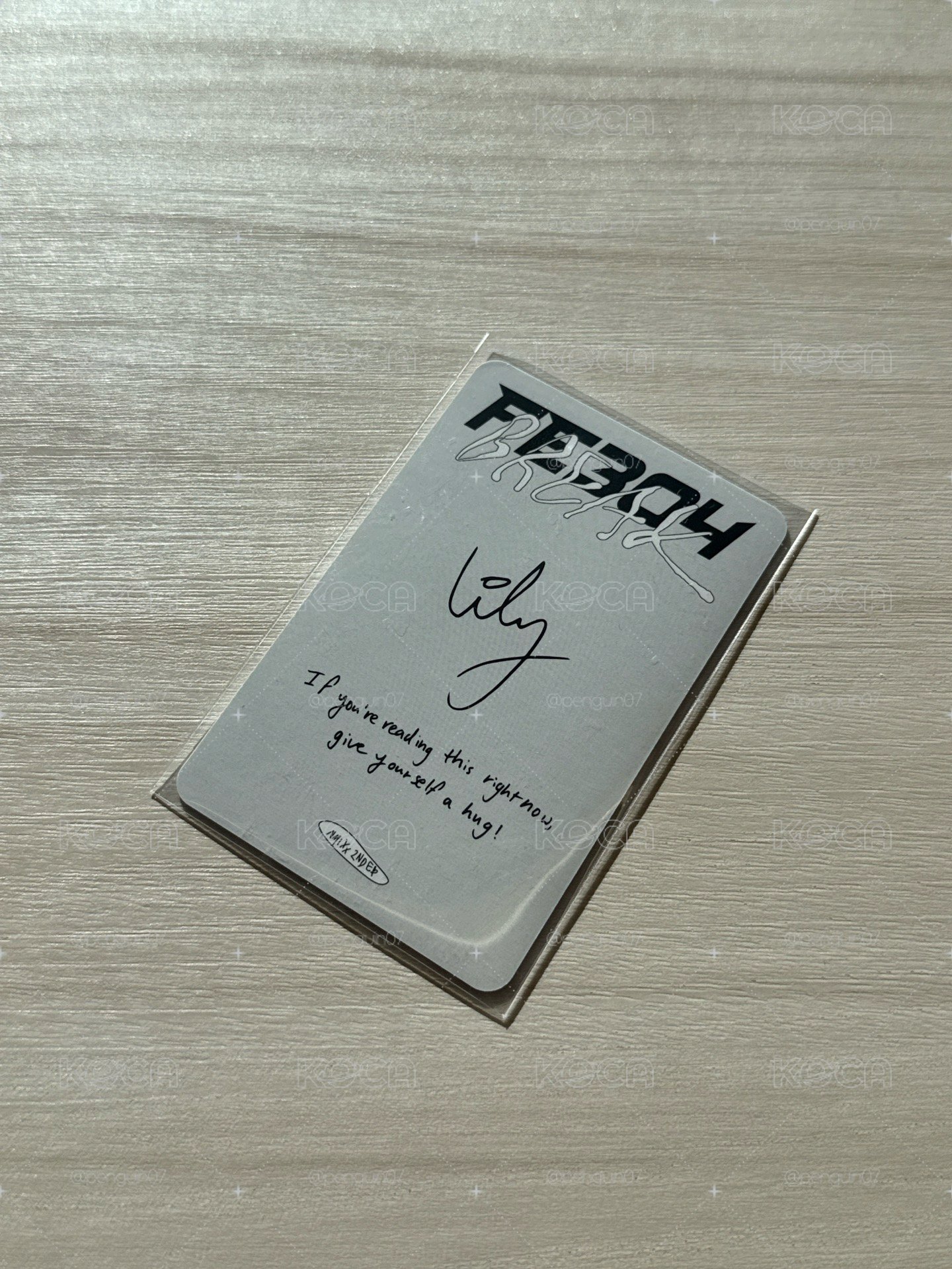 NMIXX FE3O4:BREAK專卡 LILY