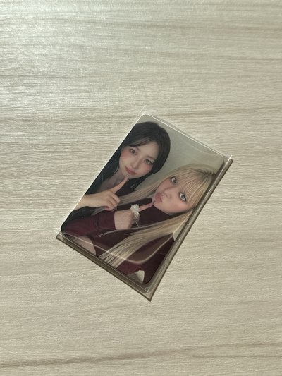 NMIXX BLUE VALENTINE專卡 雙人 LILY HAEWON