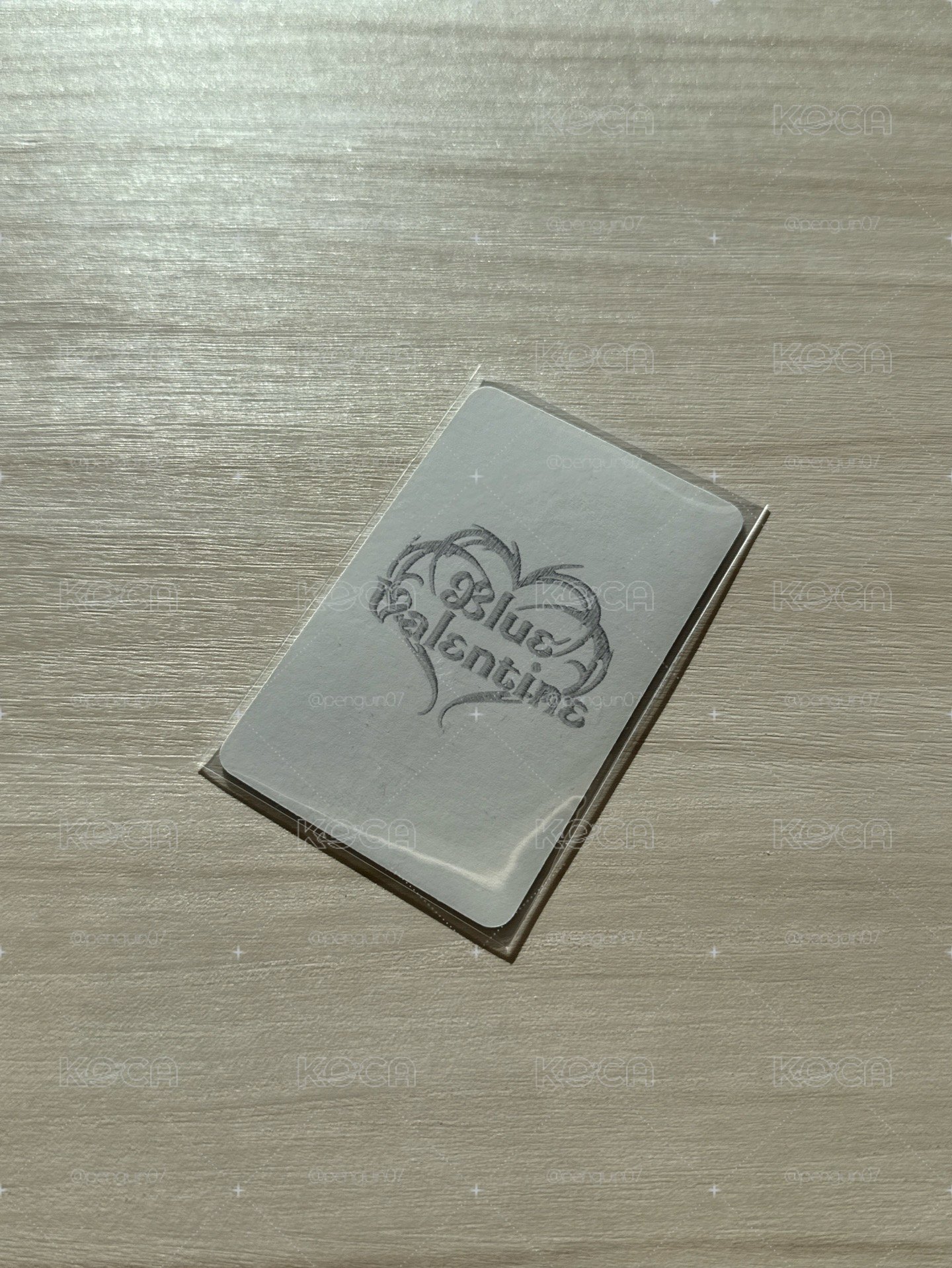 NMIXX BLUE VALENTINE專卡 雙人 LILY HAEWON