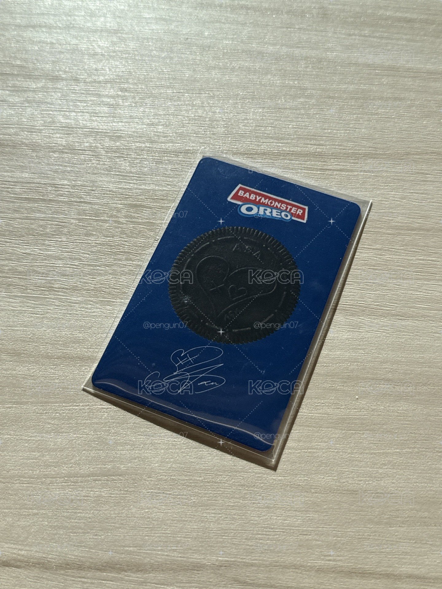 BABYMONSTER x OREO 代言卡 ASA