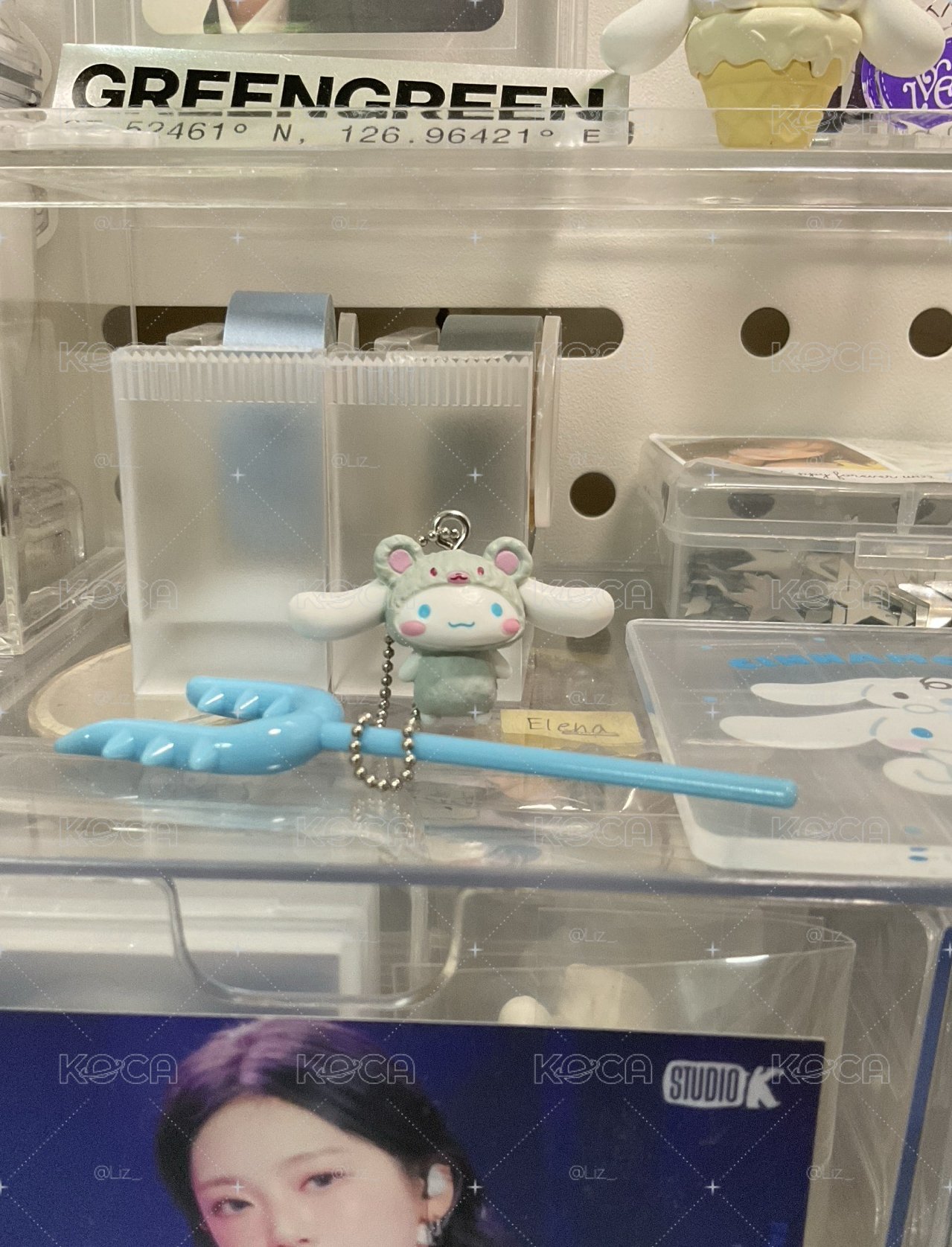 ✔️大耳狗扭蛋吊飾