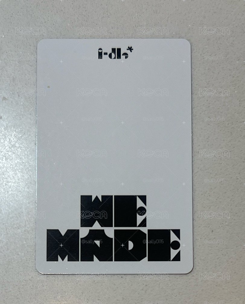 idle We made Minne專卡