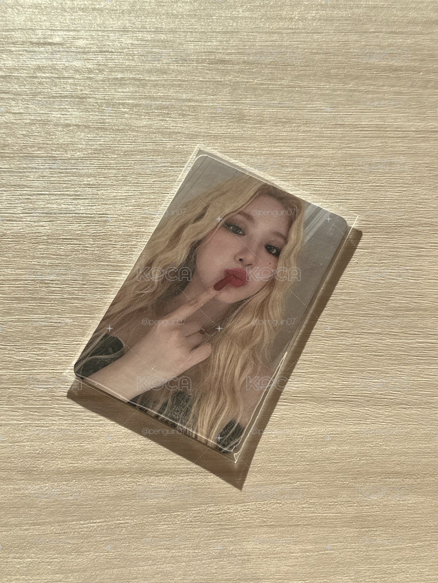i-dle I LOVE專卡 金髮SHUHUA