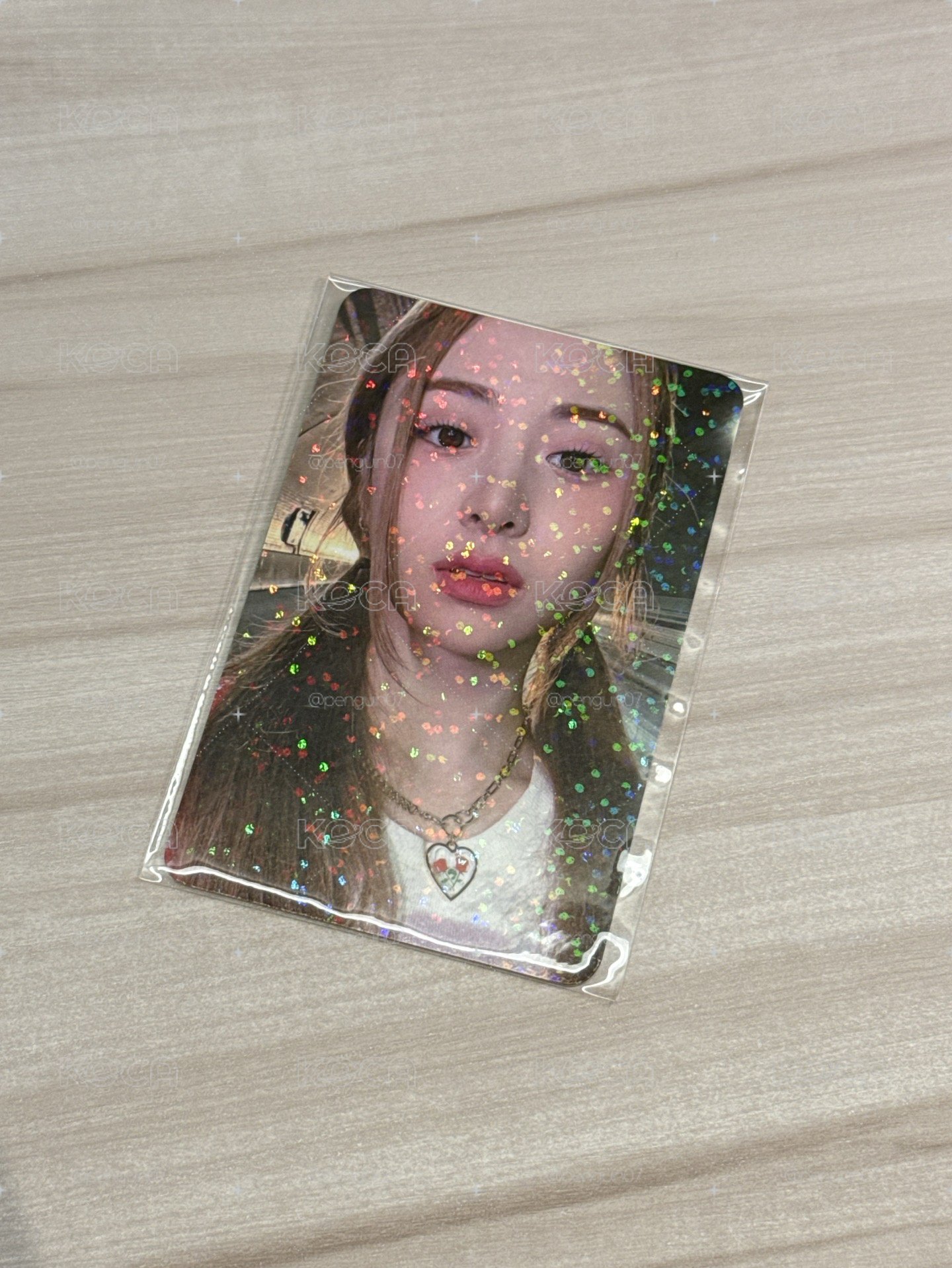 LE SSERAFIM ANTIFRAGILE K4特典閃卡 HUH YUNJIN 