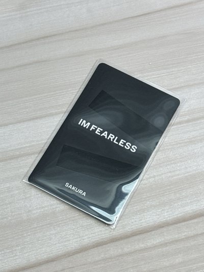 LE SSERAFIM FEARLESS專卡 SAKURA