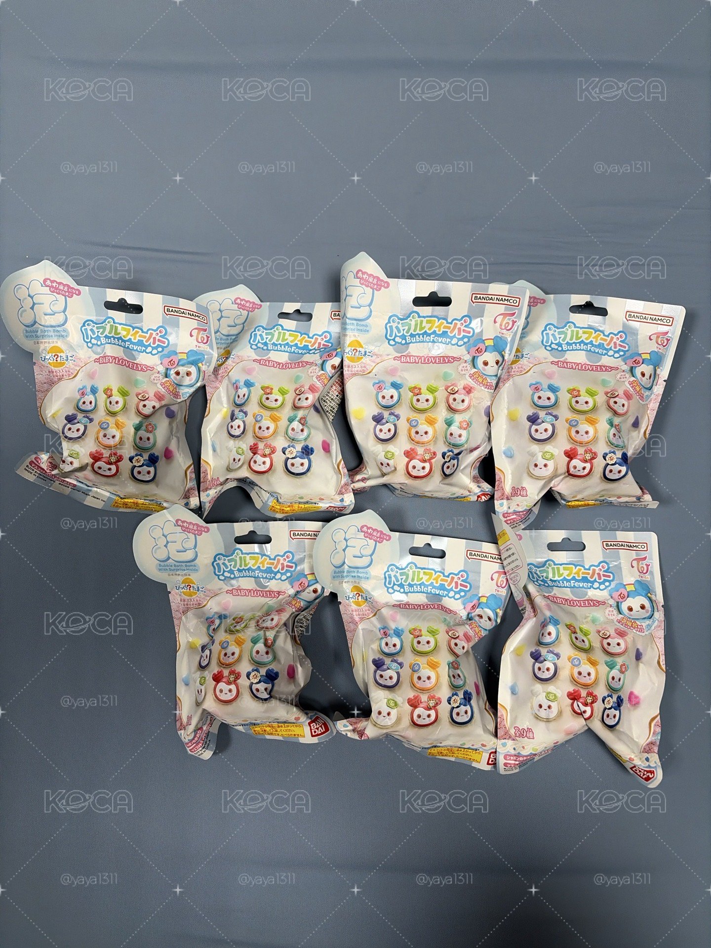 萬代日用品 7顆 泡澡球 