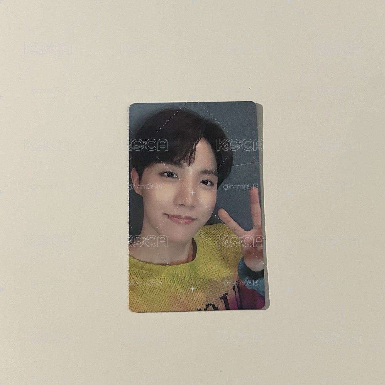 現貨在台｜BTS V JHOPE泰亨 號錫 Lights日咖 特典卡 