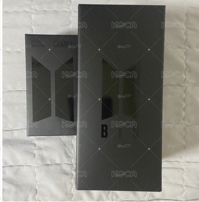 BTS四代手燈+手燈座 現貨在台 阿米棒