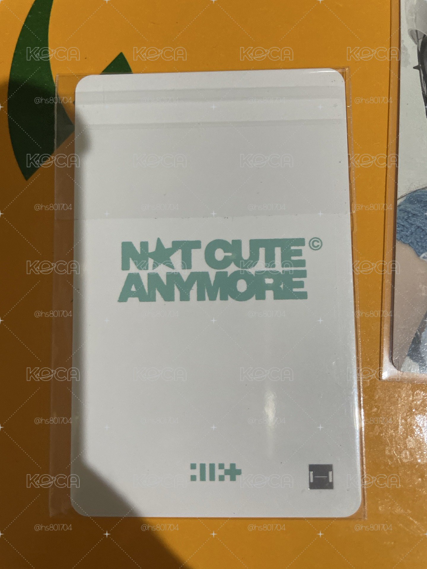 NOT CUTE ANYMORE mk 1.0 幸運卡 iroha