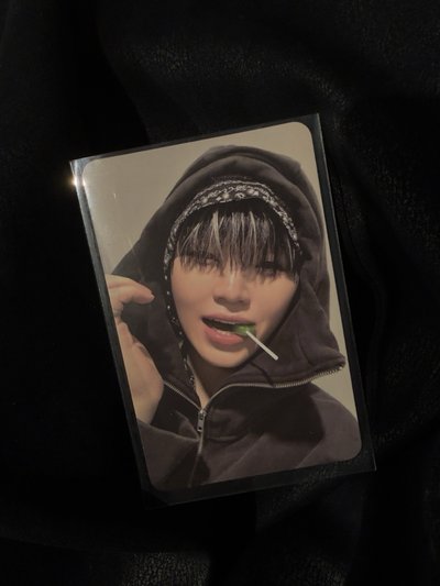HxW FAN PARTY  逆應援卡 打歌卡 woozi 棒棒糖