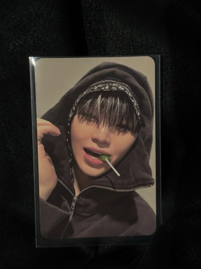 HxW FAN PARTY  逆應援卡 打歌卡 woozi 棒棒糖