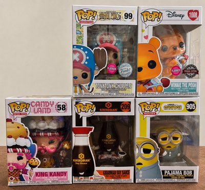 FUNKO POP 喬巴 小熊維尼 小小兵 各式IP