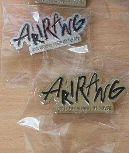 手寫。ARIRANG
