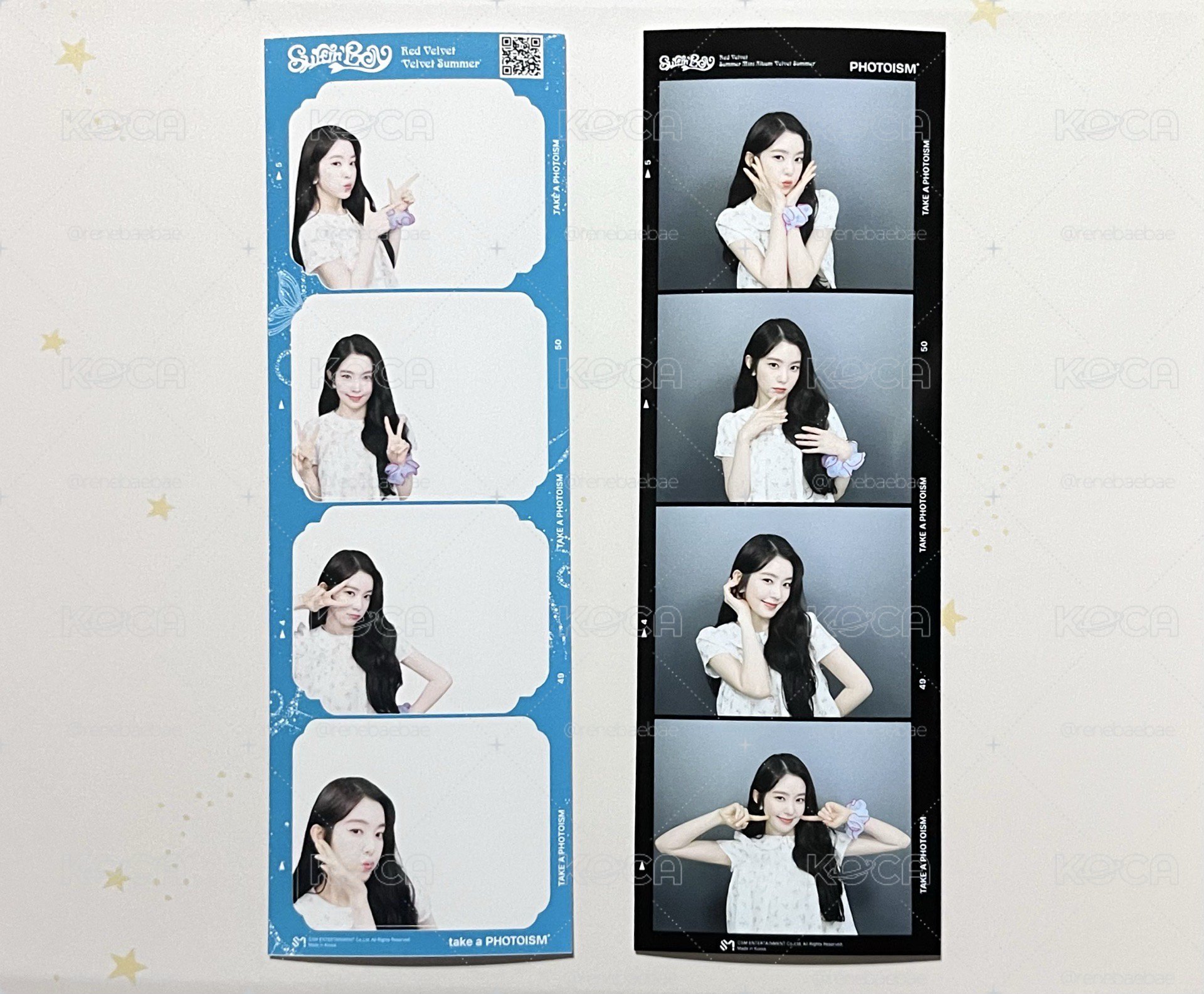 IRENE Photoism人生四格