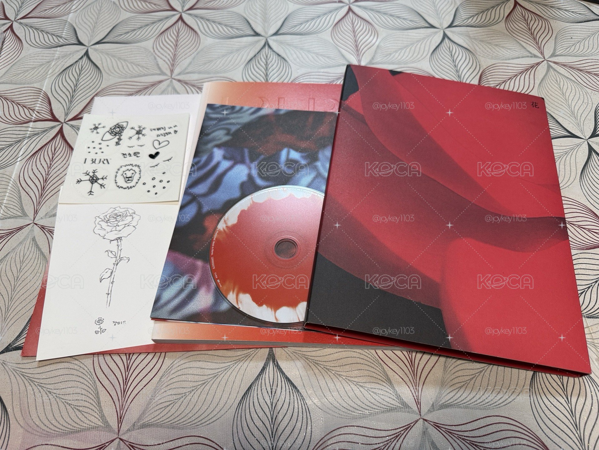 I BURN 專輯 flower / fire / winter三版
