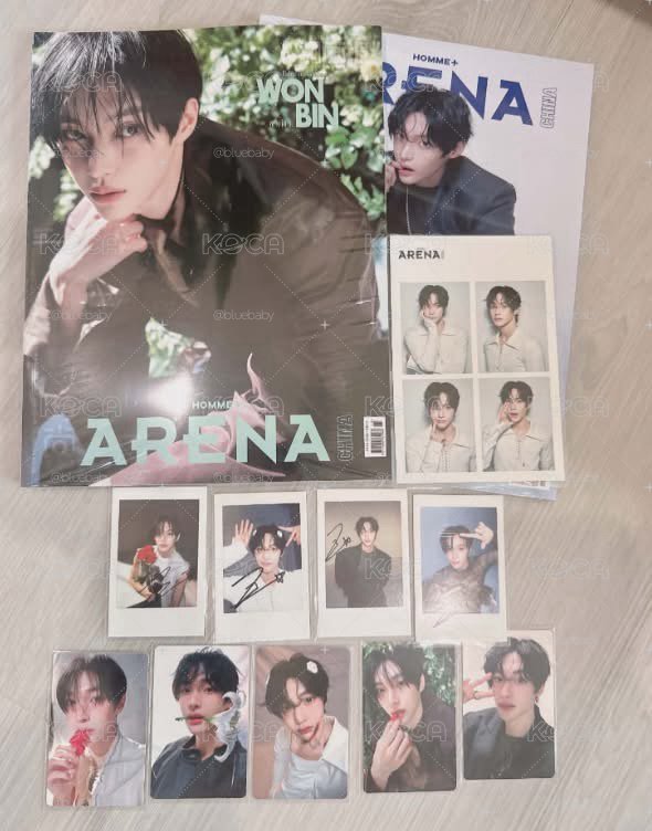 元彬 ARZNA中通雜誌 拍立得 小卡現貨