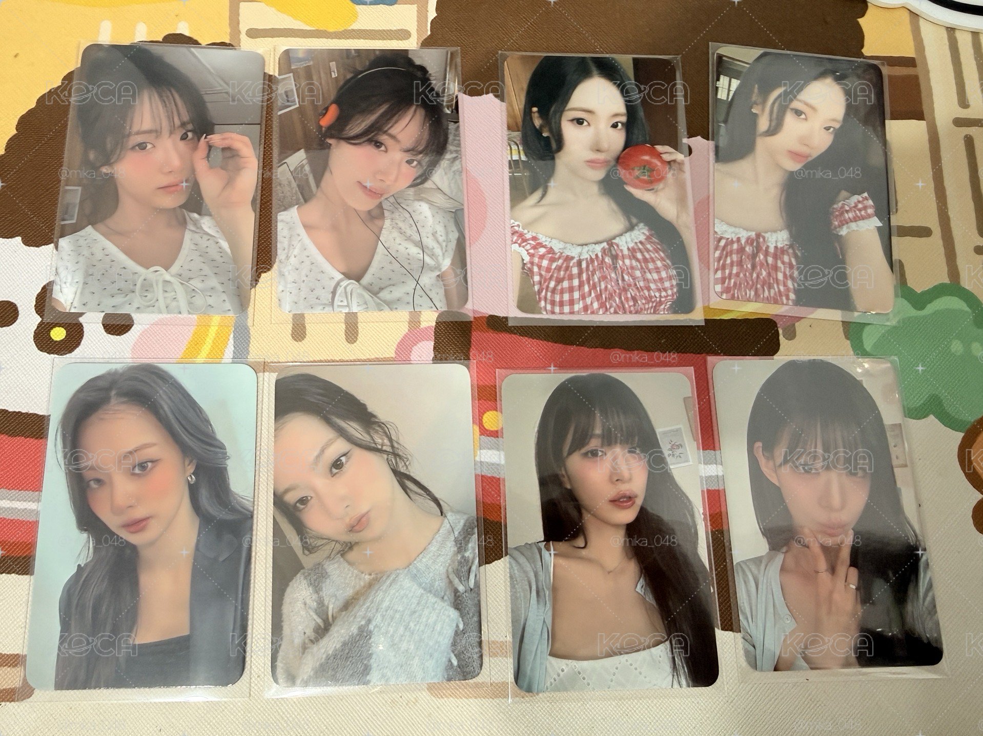 fromis_9 會員卡&世巡卡 池 彩 炅