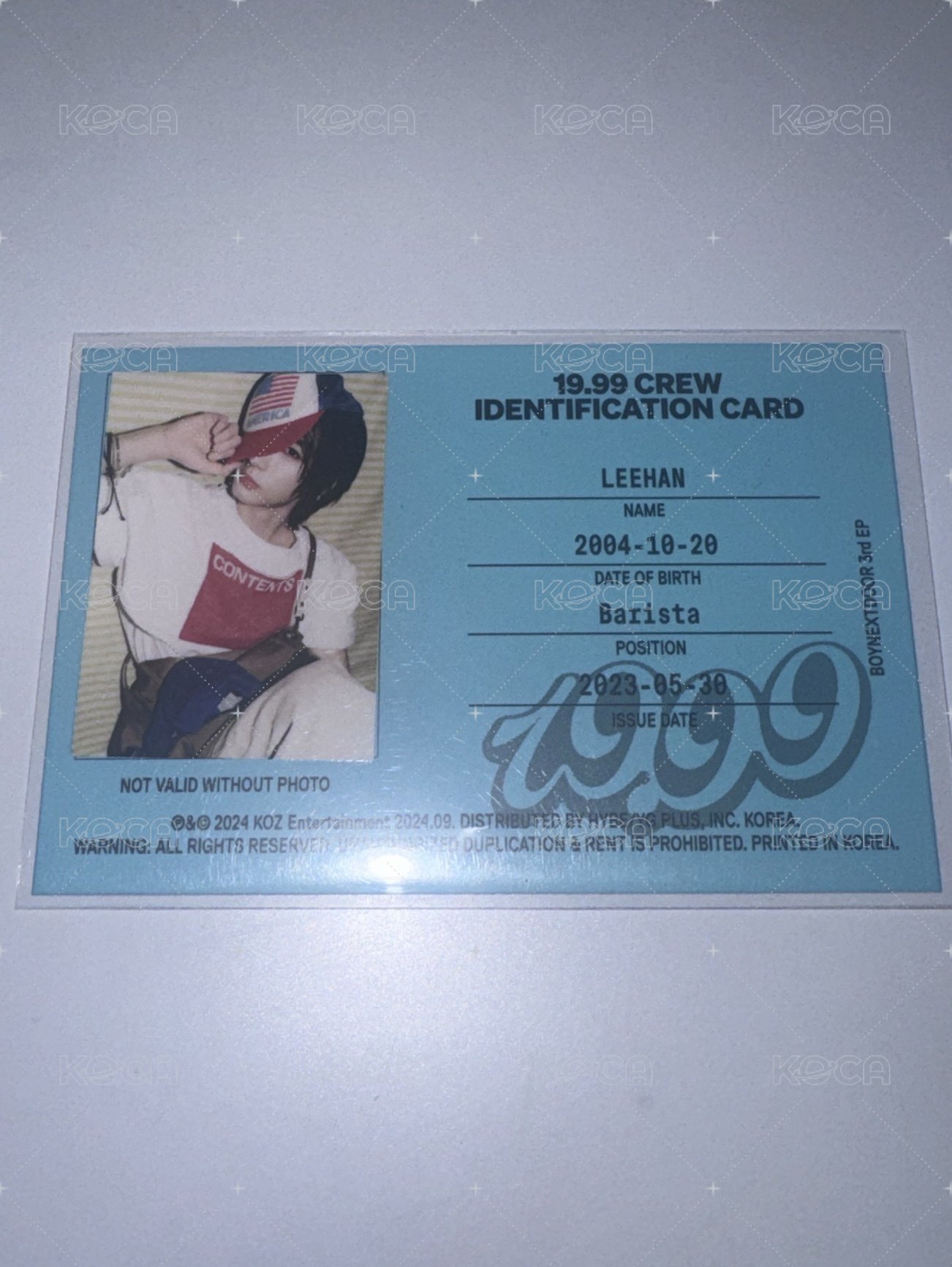 19.99 ID卡🦁