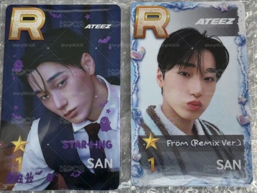 ATEEZ遊戲卡 兩張一起出