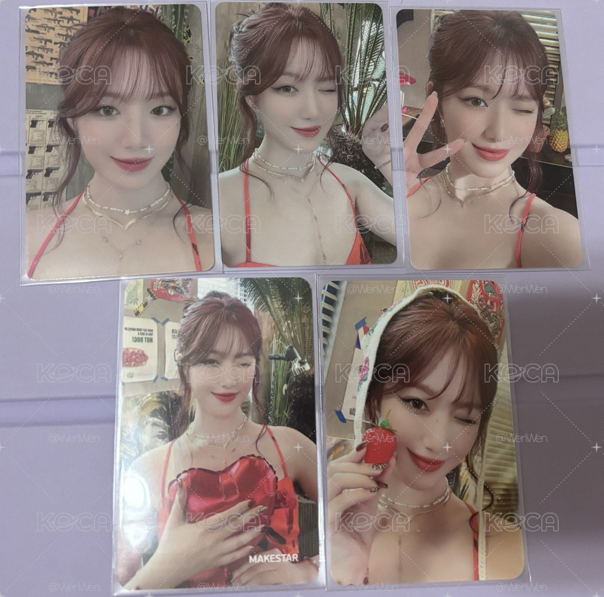 Shuhua wvs直播造型小卡畢業