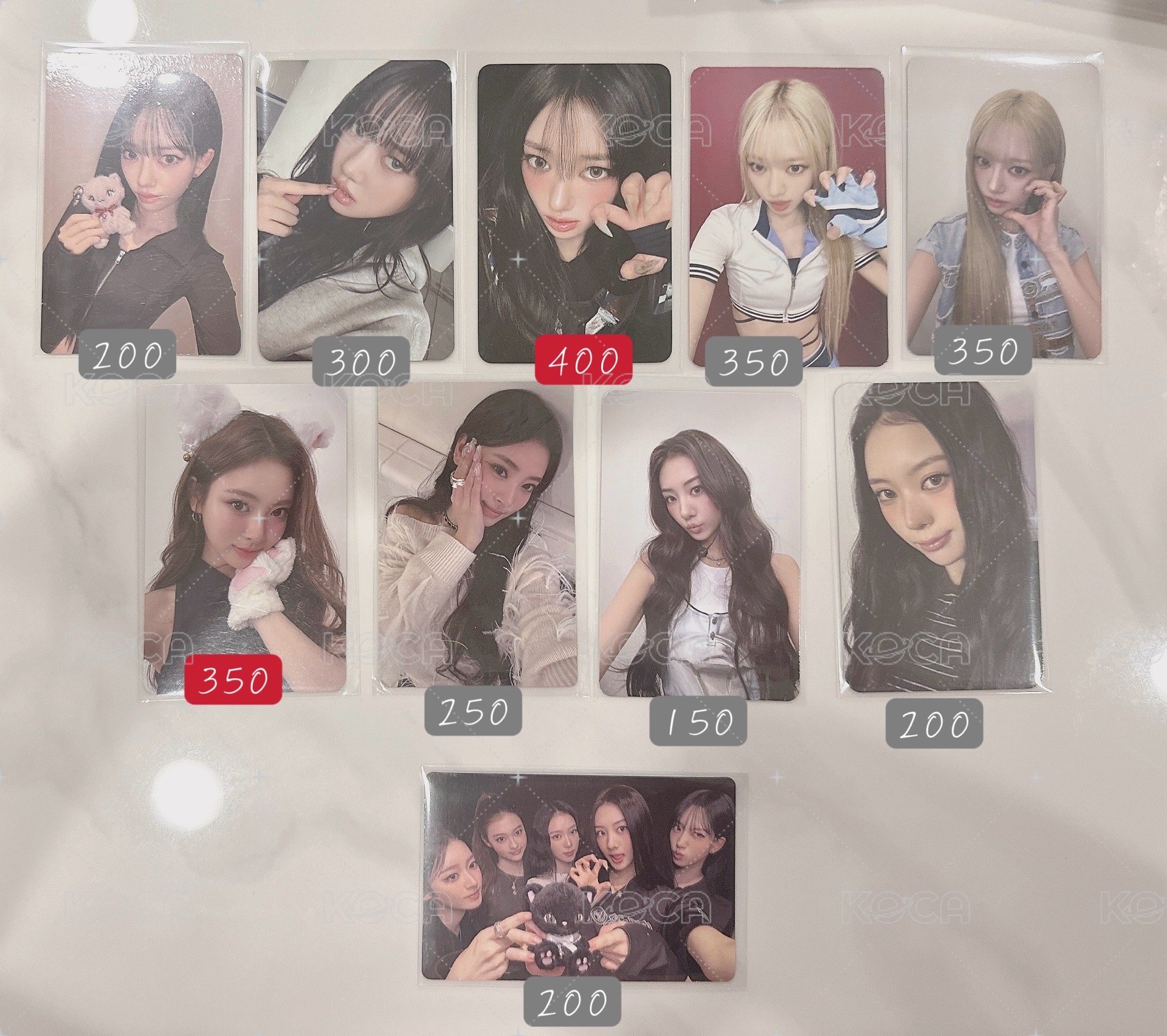Meovv 現貨小卡 el hl yeti Anna sooin Gawon narin