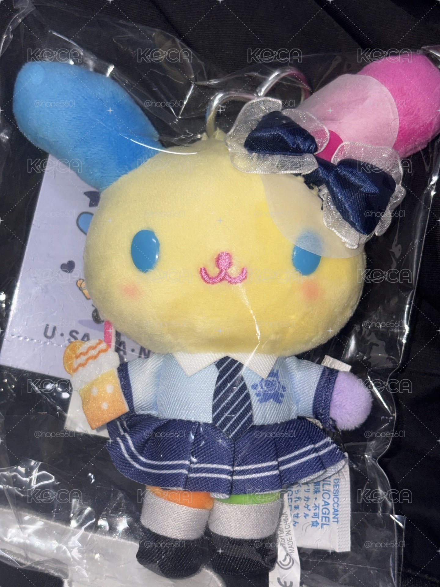 三麗鷗學園閃耀修學旅行系列 吊娃 花小兔