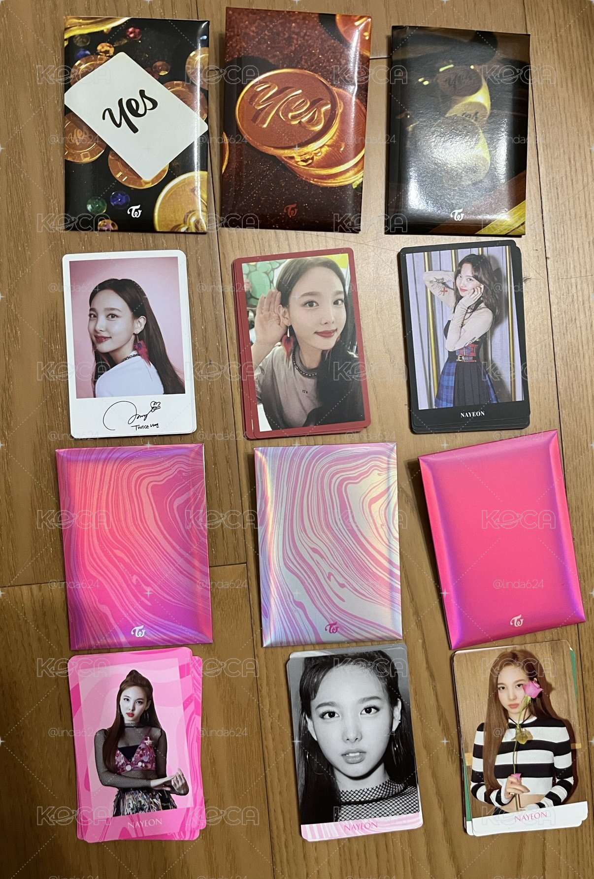 twice預購禮 yes or yes fancy