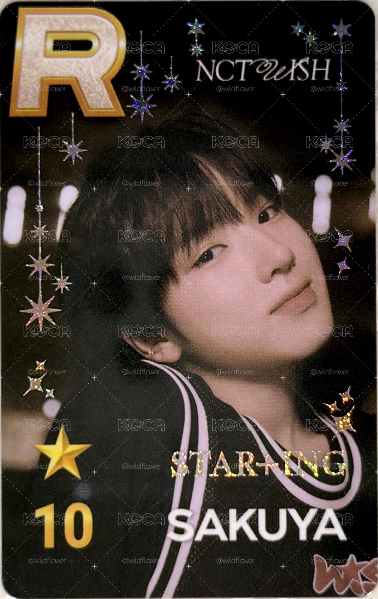 Steady遊戲卡 Sakuya Superstar十週年 STAR+ING