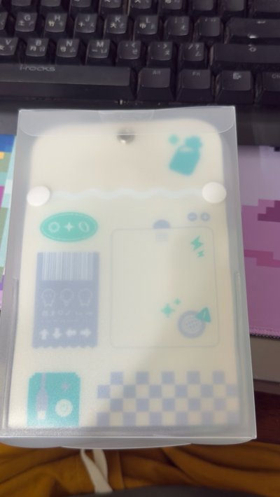 現貨 APA遊戲機娃包 10cm娃專用 藍綠色 湖水綠