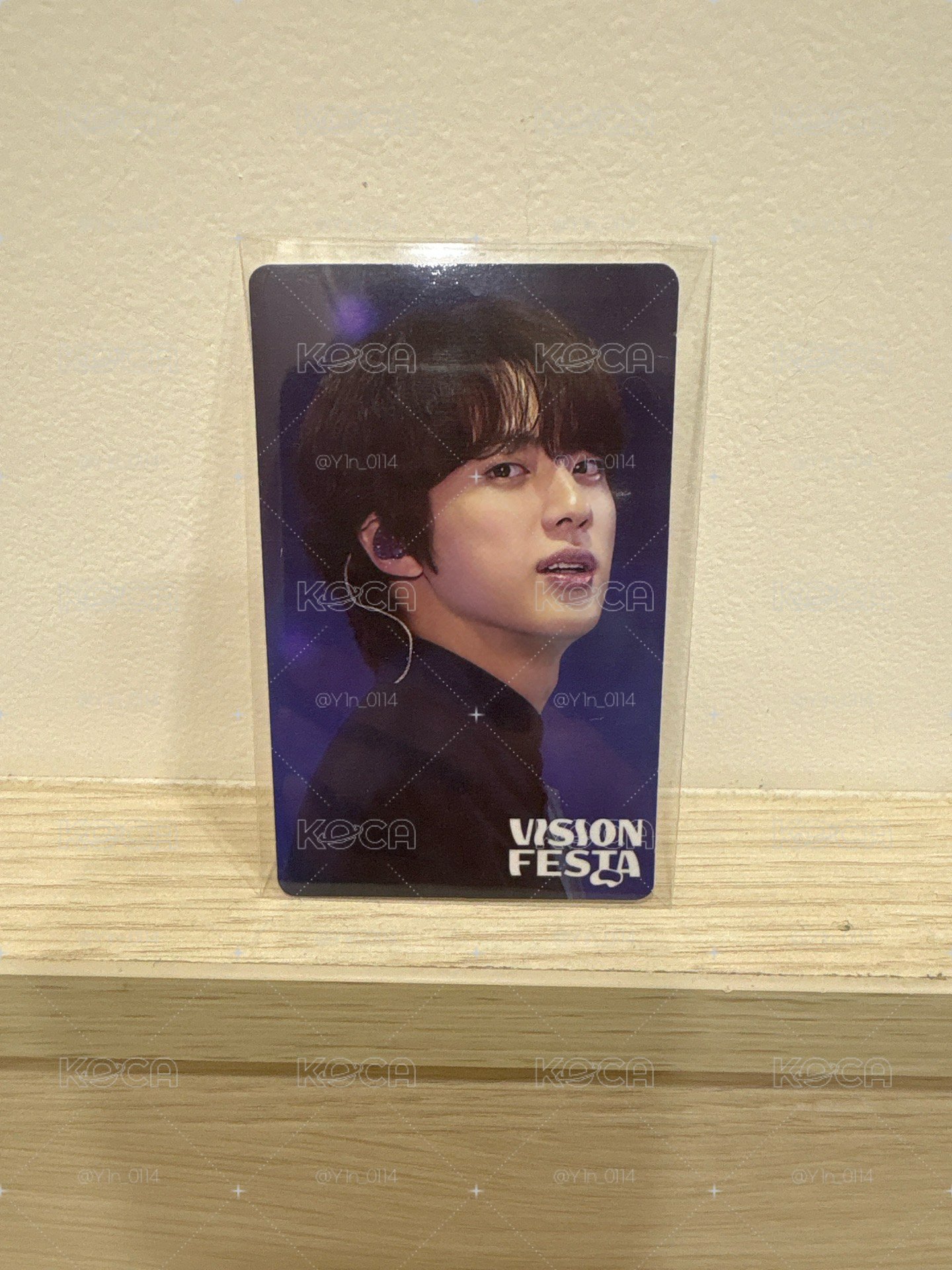 VISION FESTA 入場卡 BTS JIN