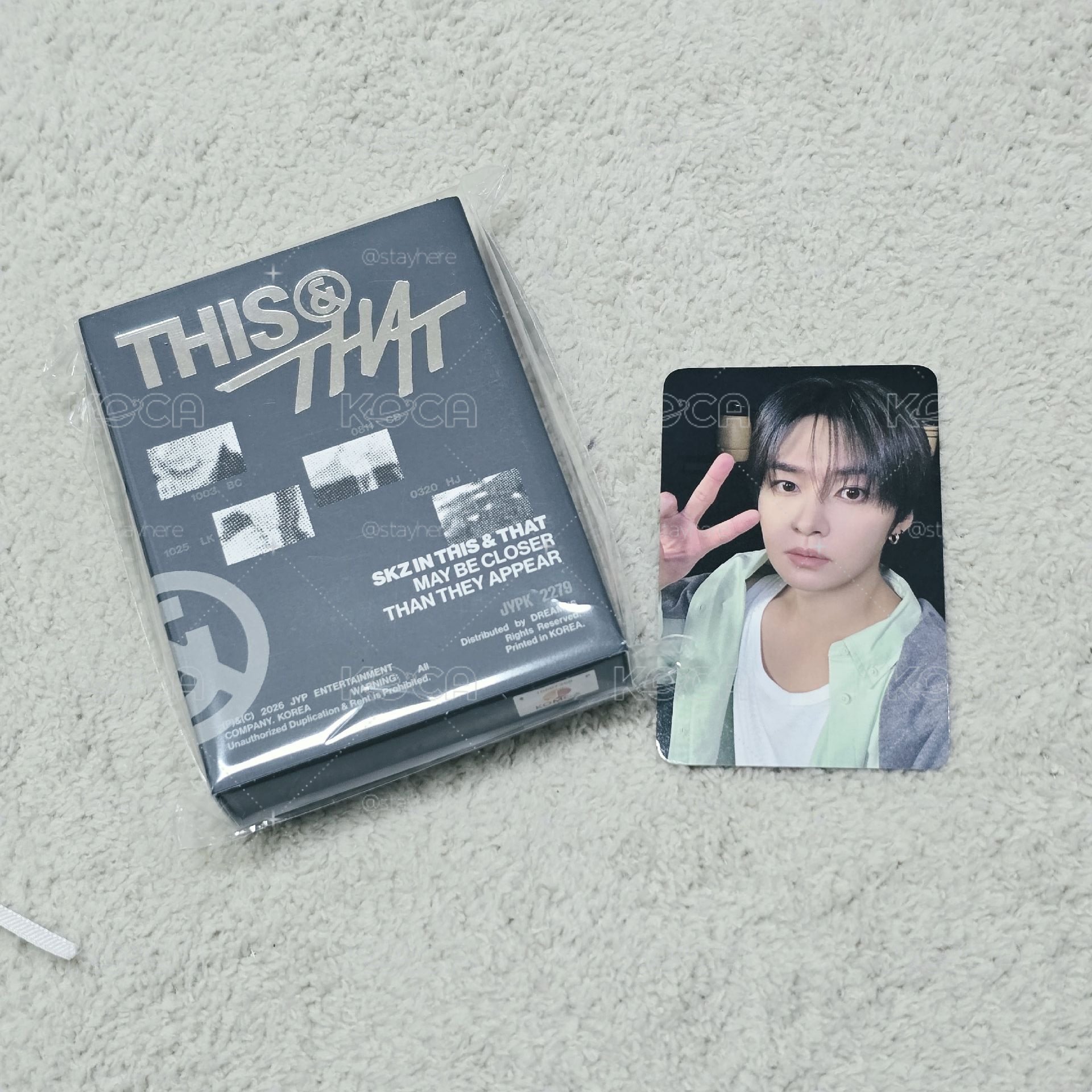 全新 This & That 電子專 fans ver leeknow 特典