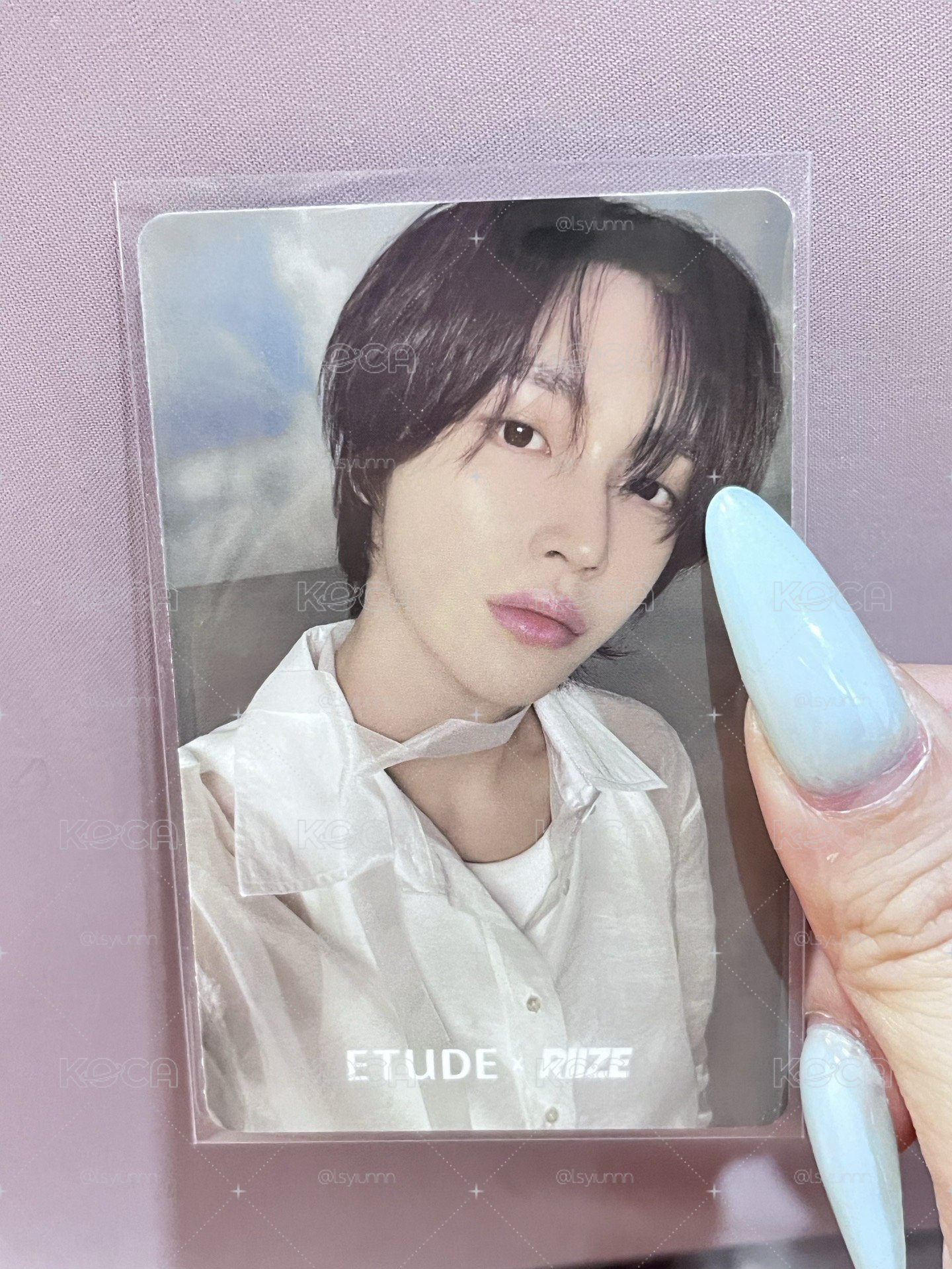 @ETUDE 代言卡