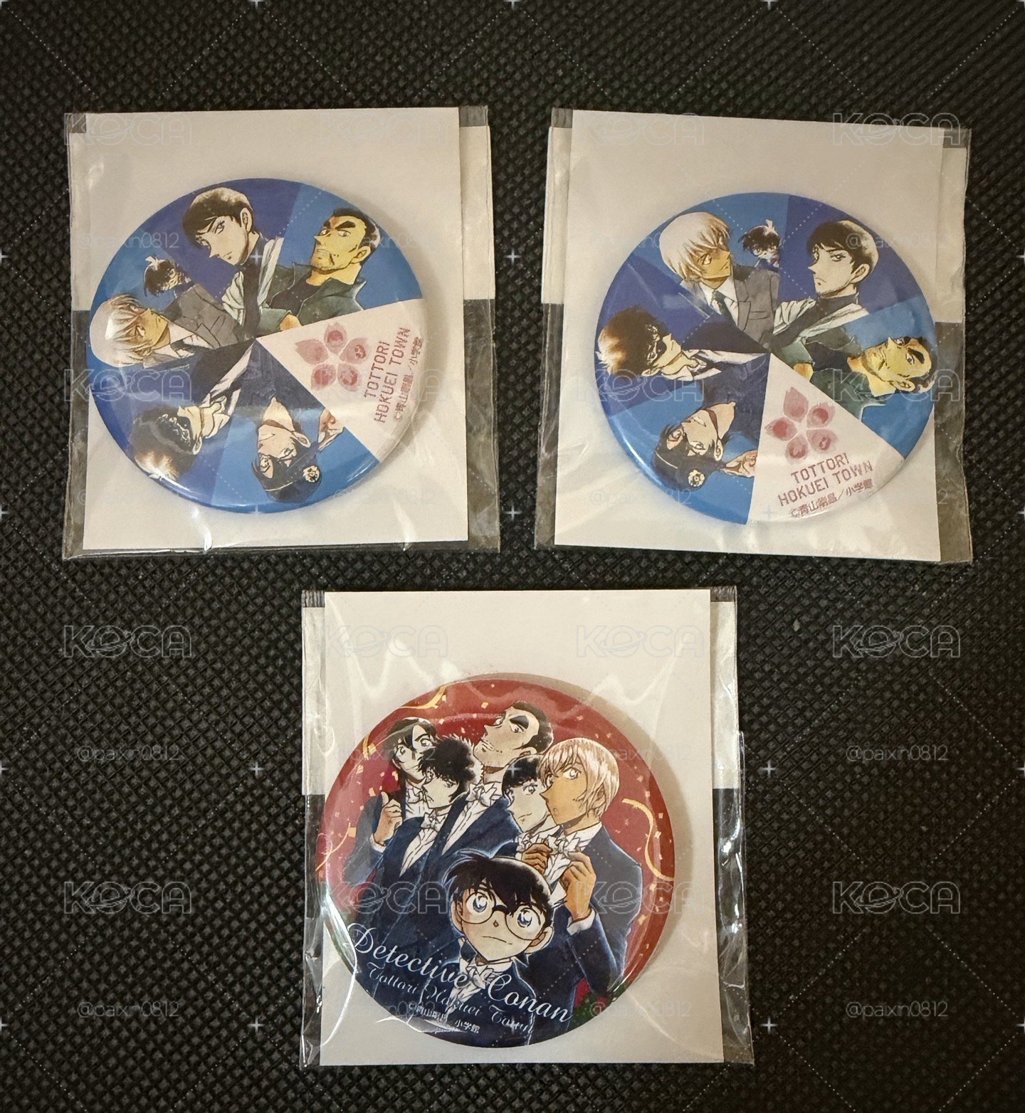 鳥取限定徽章系列 警五款