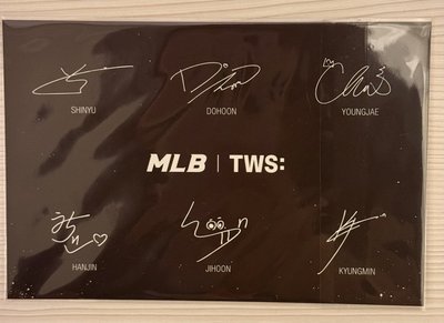 TWS MLB代言明信片
