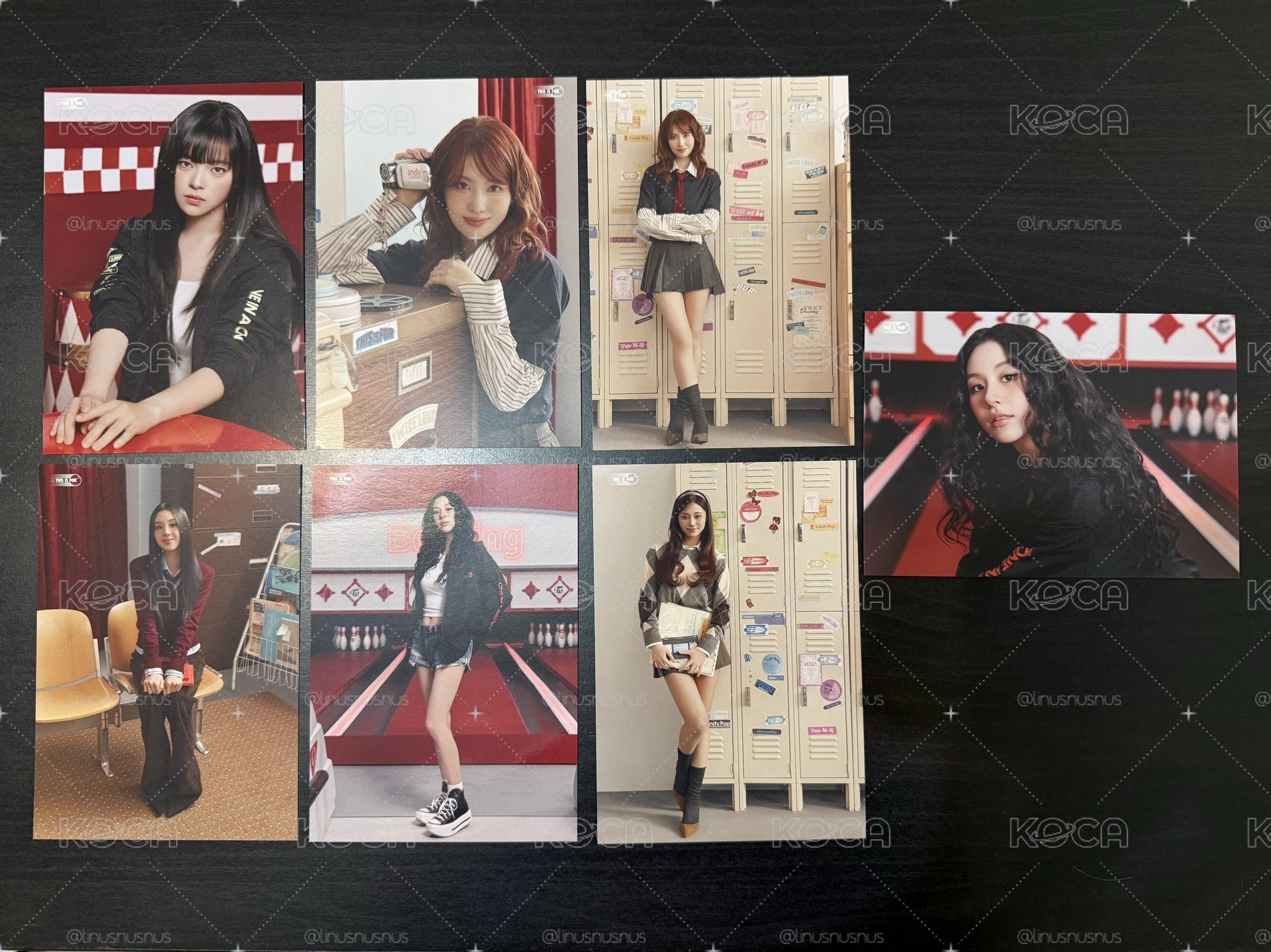 TWICE 六巡 新國立 隨機大卡 明信片