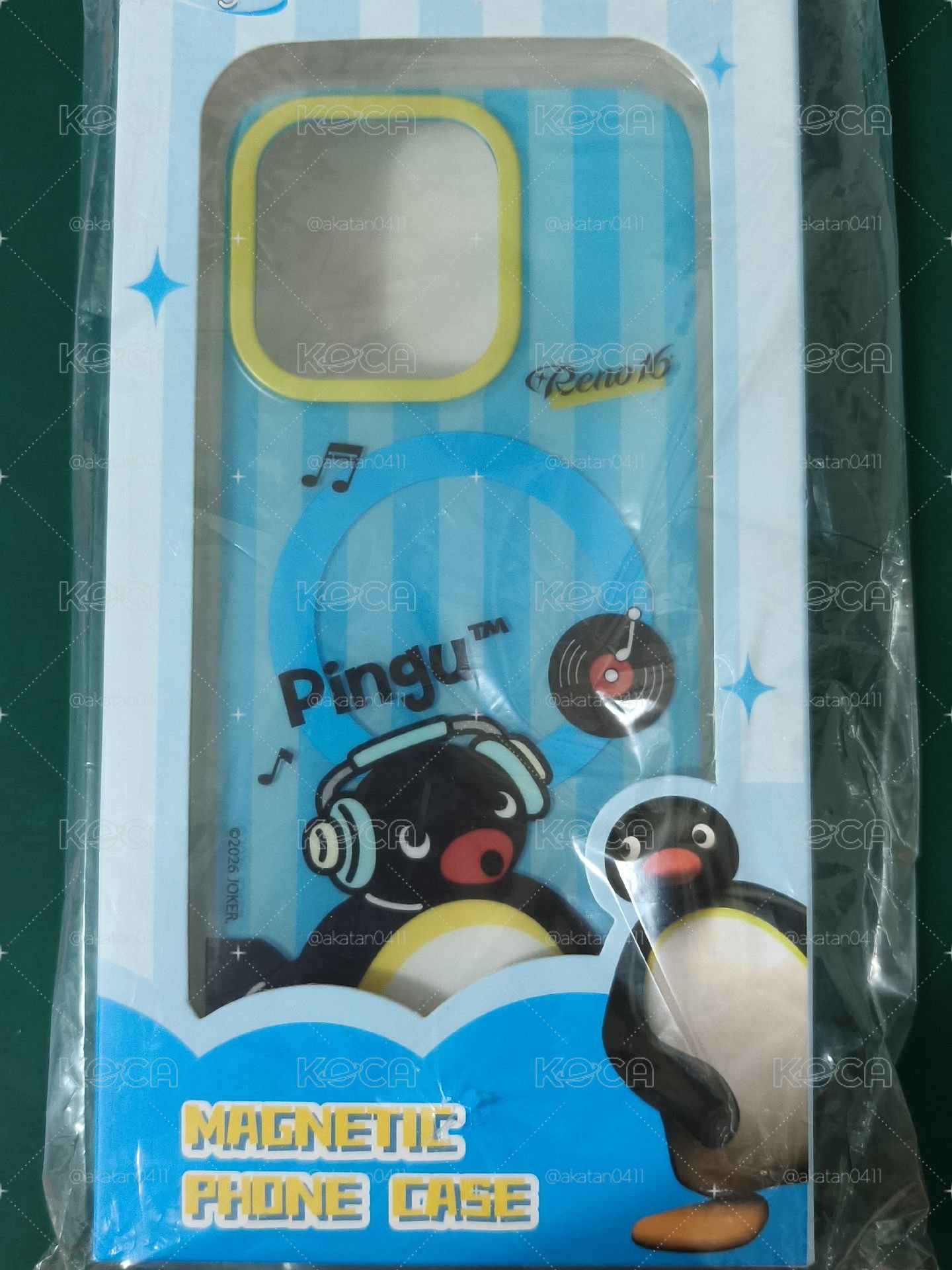 Pingu x OPPO Reno16連動手機殼