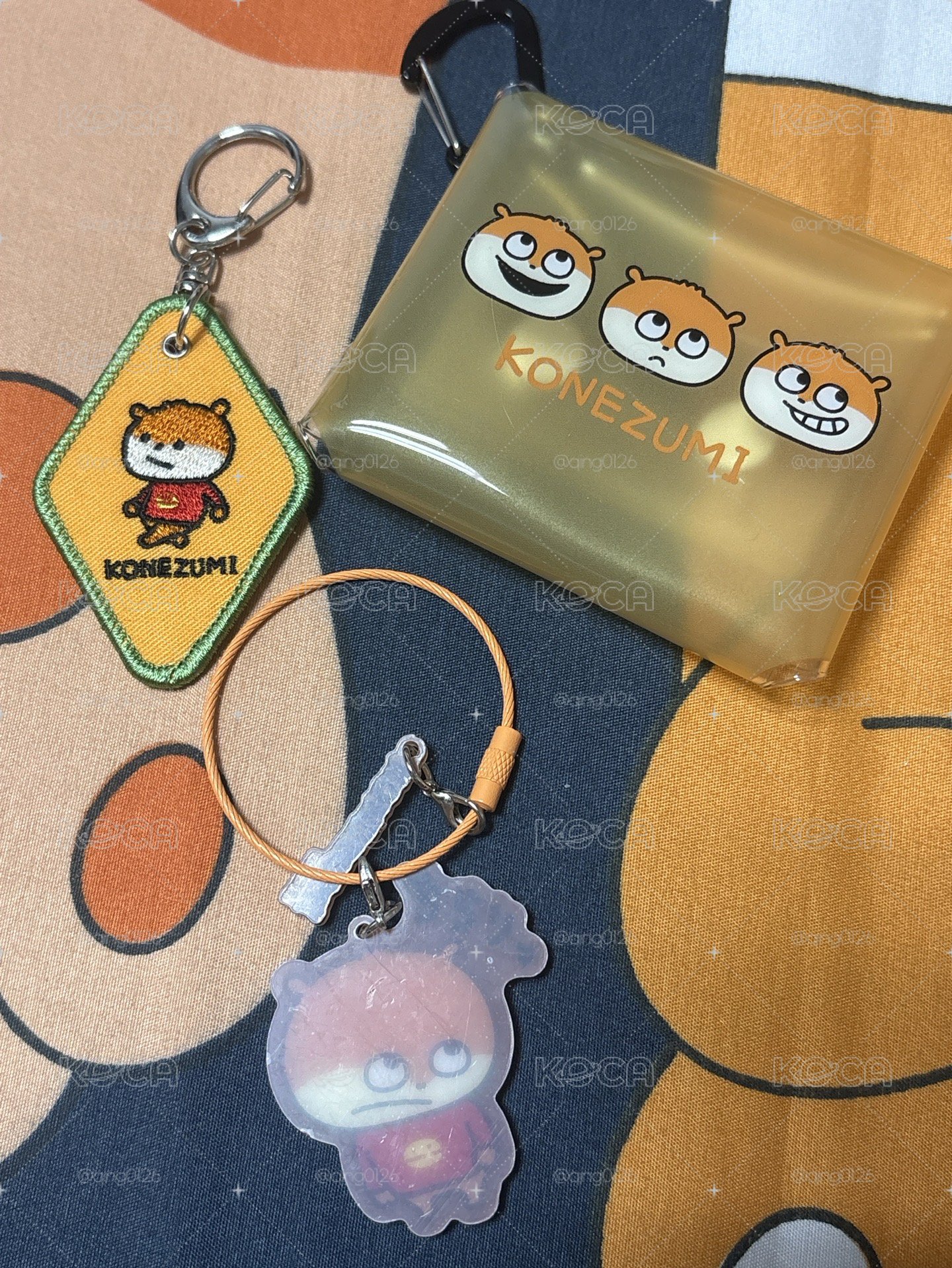西村裕二 倉鼠鑰匙圈