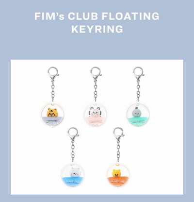 現貨❗️26’巡迴 JP 鑰匙圈吊飾 FIM’s CLUB FLOATING KEYRING