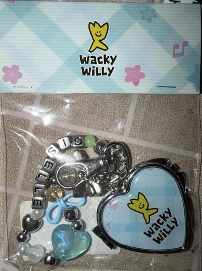 Giselle代言 WackyWilly官方滿額限量 手鏈吊飾
