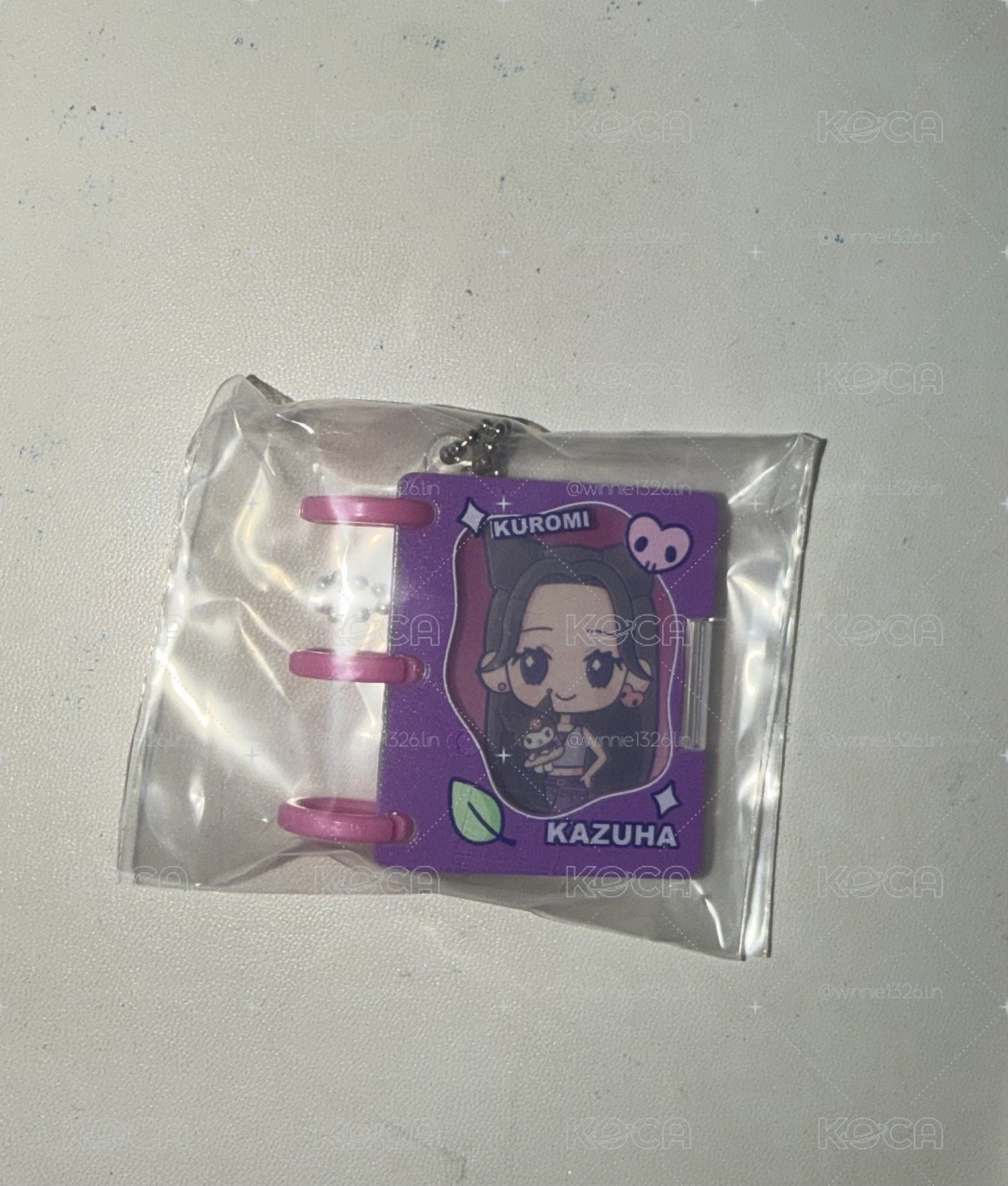 庫洛米葉扭蛋吊飾（可換庫洛米採）